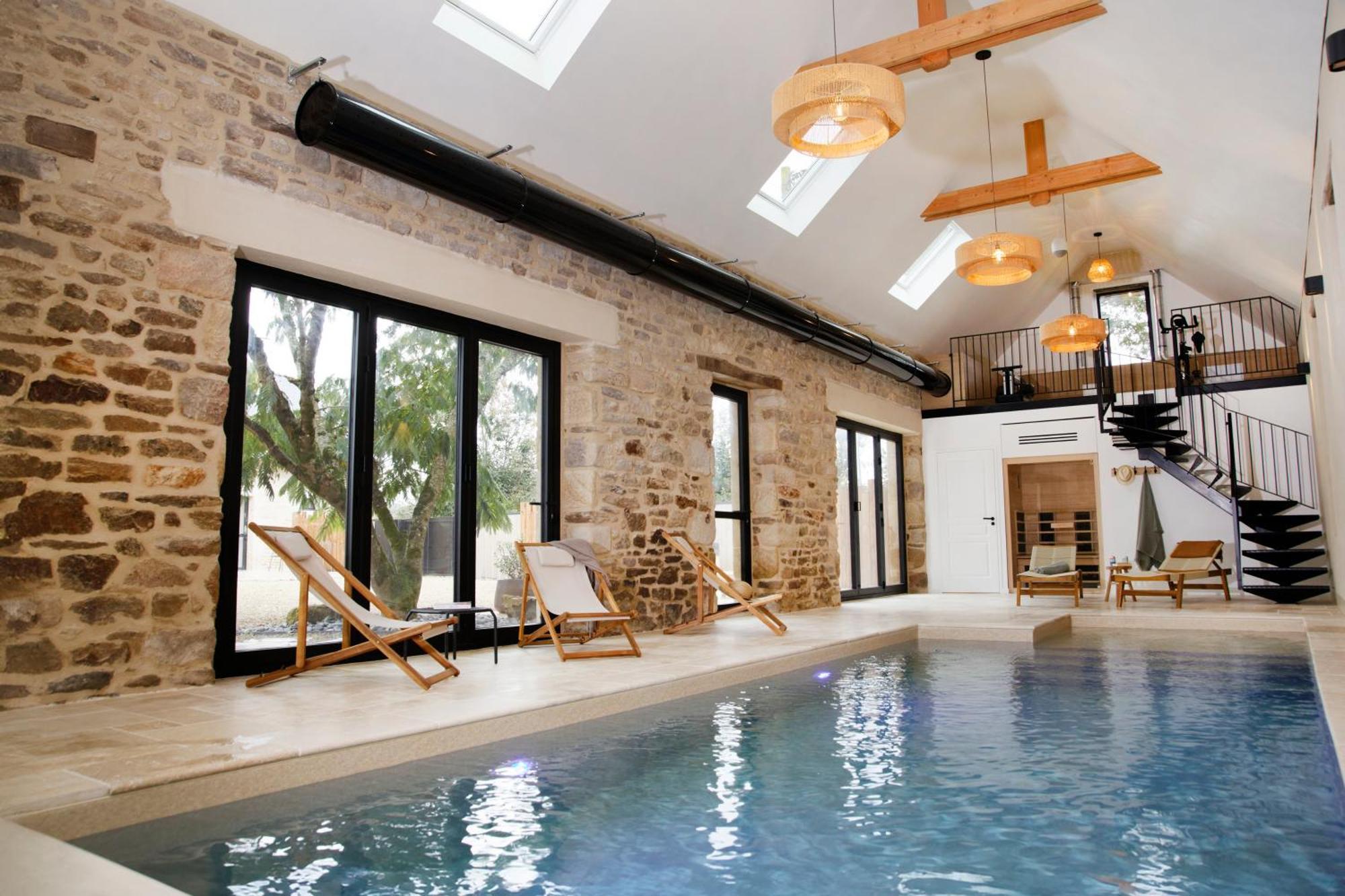 Le Domaine De Soani - Piscine Interieure, Jacuzzis & Sauna Adult Only Saint-Évarzec 외부 사진